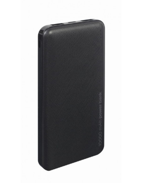 POWERBANK GEMBIRD 10000MAH MICROUSB 2XUSB-A USB-C