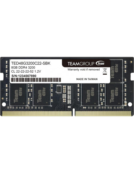 MEMORIA SODIMM DDR4 8GB 3200MHZ TEAMGROUP