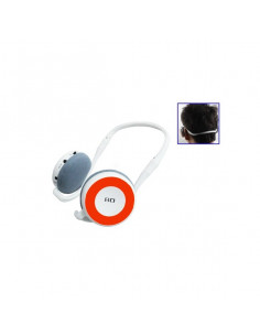 AURICULARES STEREO MP3 Q8 BLANCO/NARANJA SATYCON