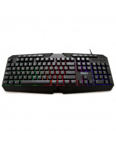 TECLADO GAMING ONAJI YUBI RGB NEGRO USB