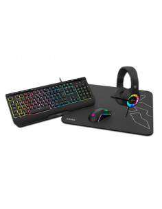 PACK KROM 4 EN 1 RGB KENYA GAMING COMBO