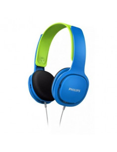 AURICULARES PHILIPS SHK2000BL JACK 3 5 AZULES