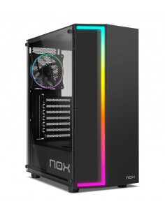 CAJA PC ATX SEMITORRE NOX INFINITY GAMMA RGB RAINB