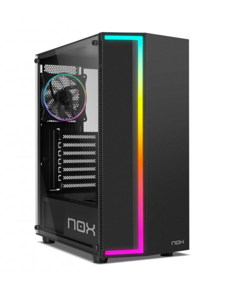 CAJA PC ATX SEMITORRE NOX INFINITY GAMMA RGB RAINB