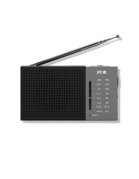 RADIO PORTATIL SPC JETTY LITE NEGRA FM/AM