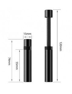 SOPORTE TARJETA GRAFICA EXTENSIBLE 74-120mm
