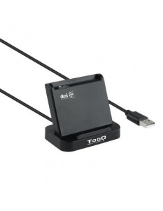 LECTOR DE DNI TOOQ TQR-220B USB 2 0 NEGRO