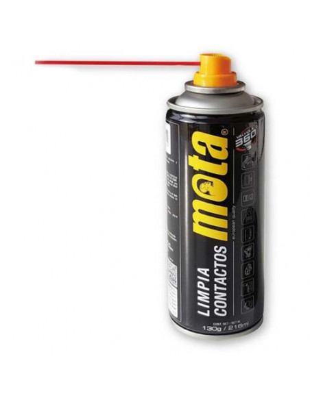 SPRAY MOTA LIMPIADOR CONTACTOS SIN RESIDUOS 216ML