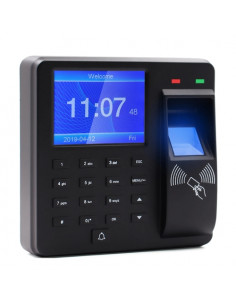 CONTROL HORARIO LECTOR HUELLA TARJETA RFID USB