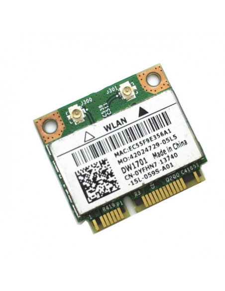 TARJETA RED MINI PCIE WIFI BT BCM94313HMGB