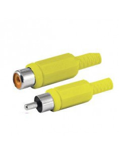 CABLE VIDEO RCA MACHO RCA HEMBRA 2 5M SATYCON