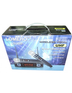 MICROFONO INALÁMBRICO LOMEHO LO-U02 USADO