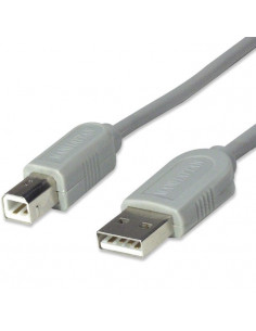 CABLE USB 2 0 MANHATTAN 341028 4 5M  IMPRESORAS 