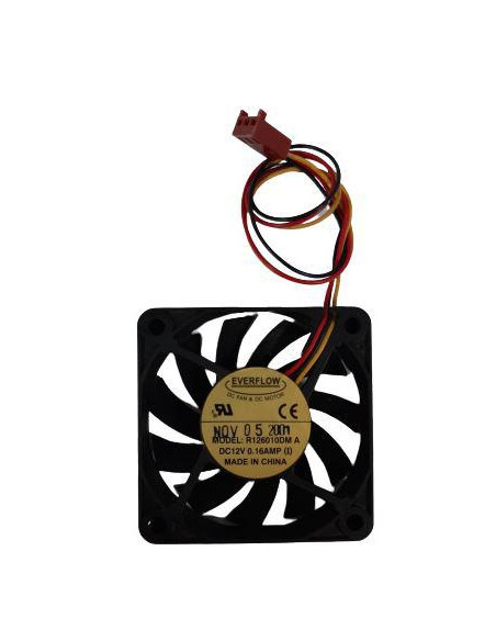 VENTILADOR EVERFLOW 60X10MM 12V 3P R126010DM USADO